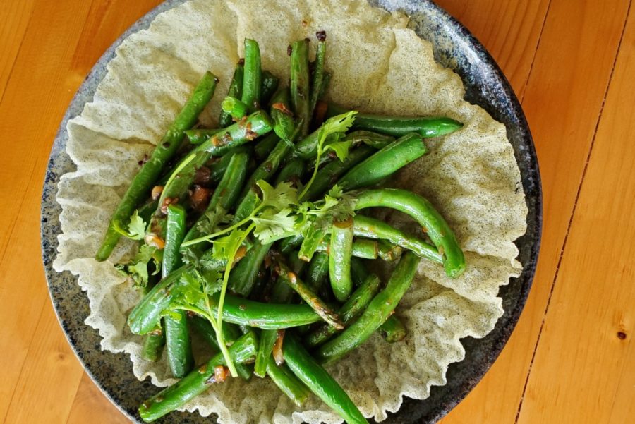 A delicious vegetarian vegan plantbased dish at Do Chay restaurant on Kingsway in Vancouver, BC, by EcoLuxLuv Communications for FolioYVR Luxury Lifestyle Magazine by Helen Siwak