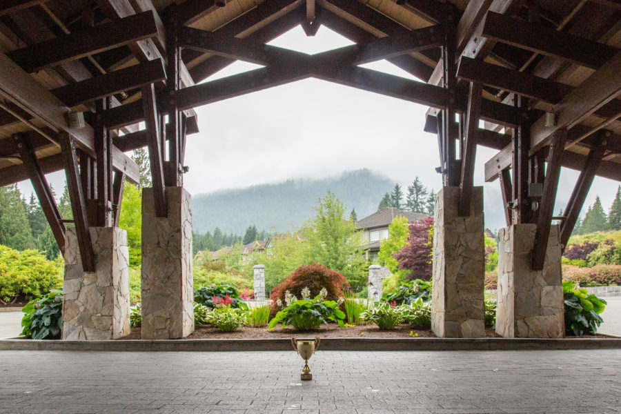 Golden Cup for the Winner of the Whiskey Wisemen Charity Tournament at Westwood Plateau Golf Club