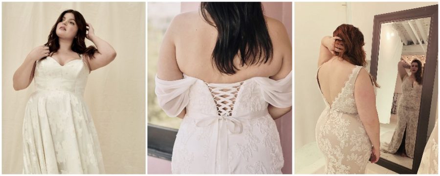 A collage of Halseene bridal from Truvelle LoveNote - EcoLuxLifestyle - Vancouver, BC, Vancity, YVR
