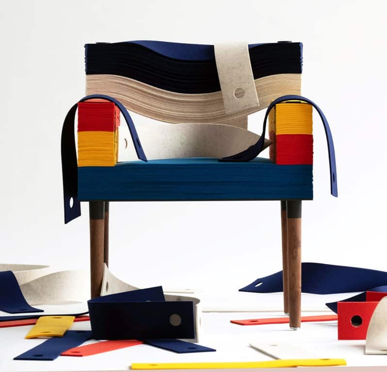 stacklab, felt collection, alpenglow, helen siwak, home decor, luxury